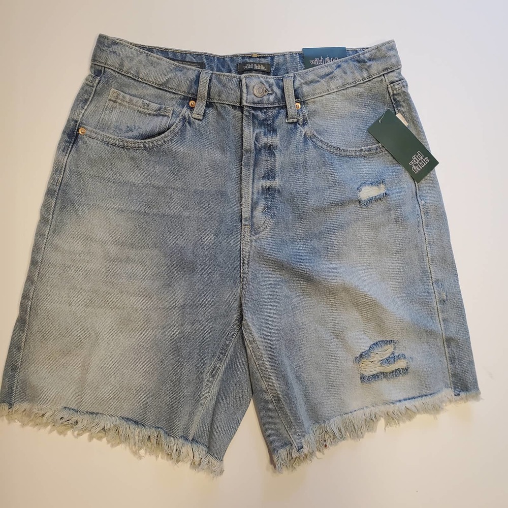 Women's High Rise Bermuda Short - Wild Fable,  Size 8
